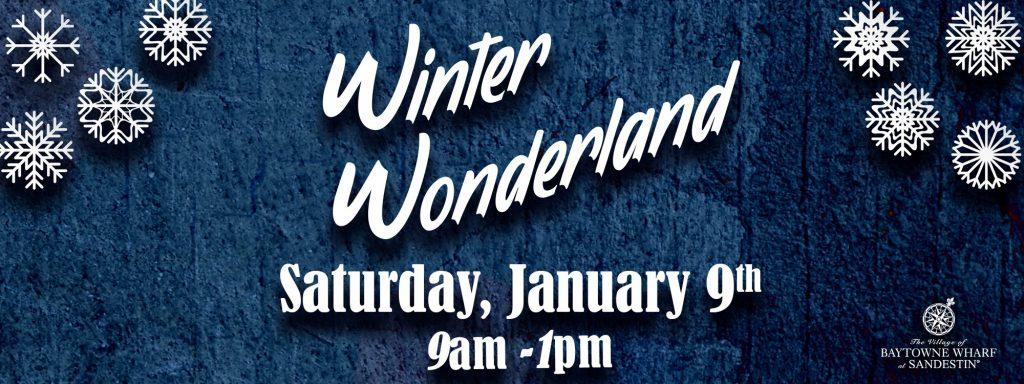 Destin Palms Vacations- Baytowne Winter Wonderland