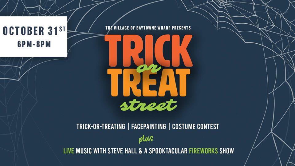 Trick or Treat Street at Village Baytowne Wharf