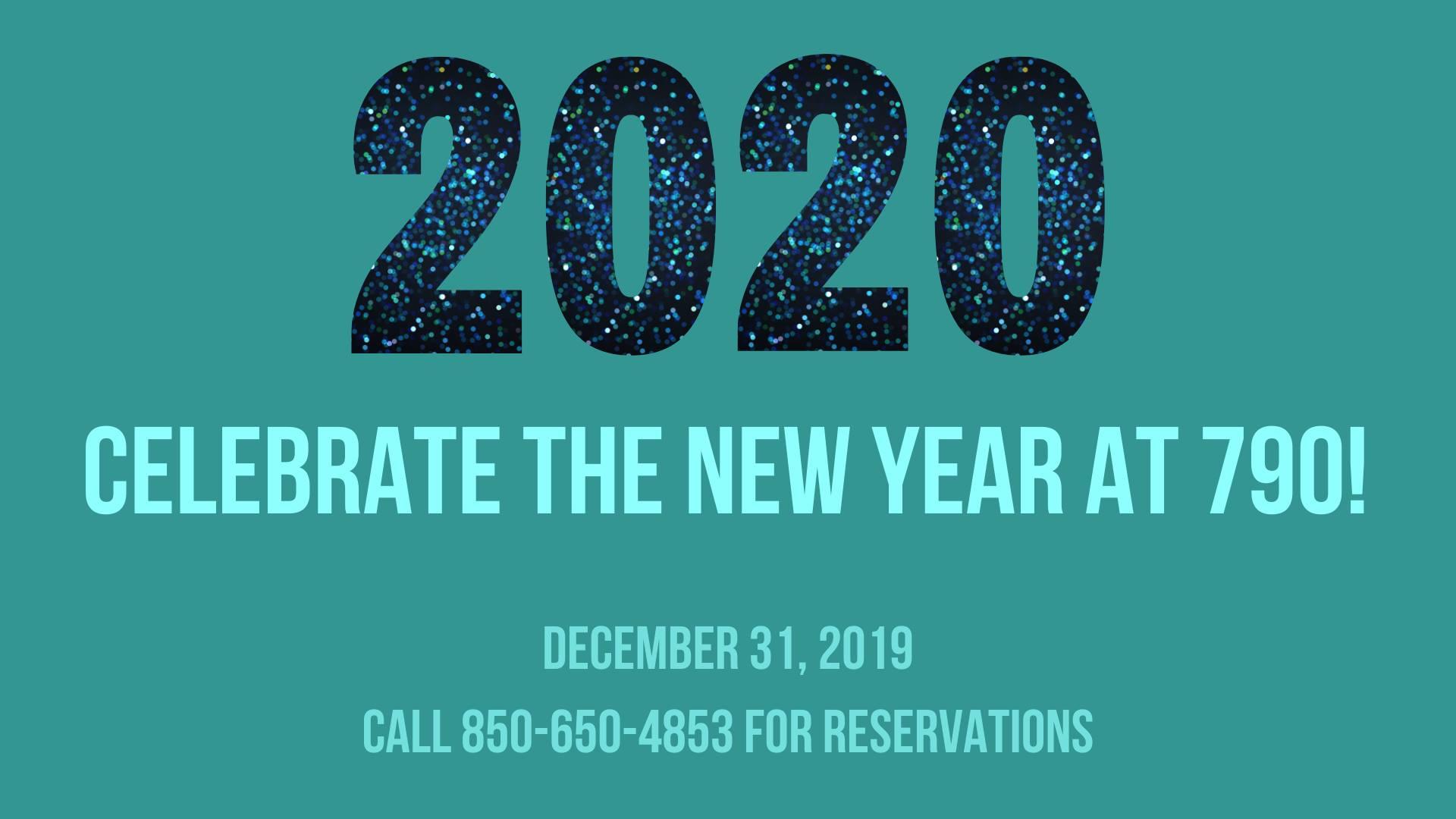 New year's eve party at 790 on the Gulf 