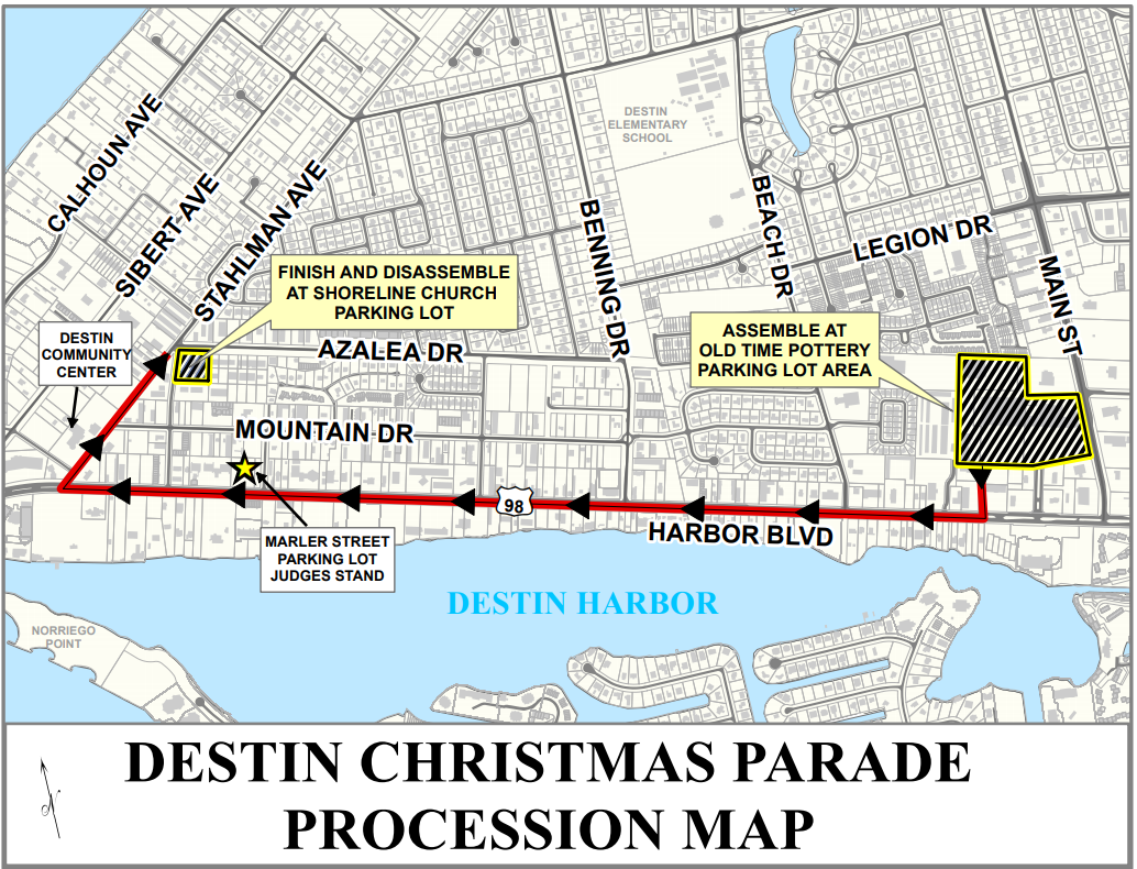 Parade Map 