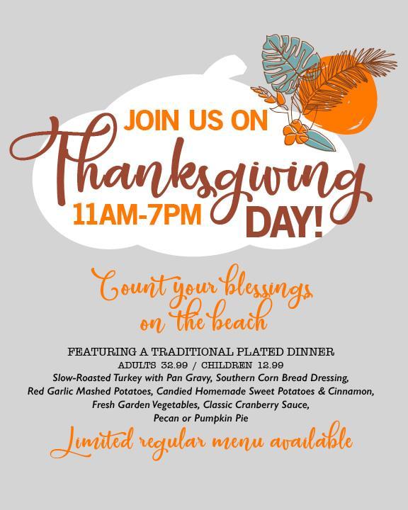 Surf hut- Thanksgiving